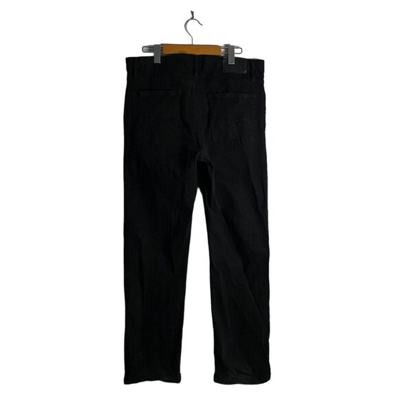 Urban Star Men's Black Wash Slim Denim Jeans - Picture 7 of 8